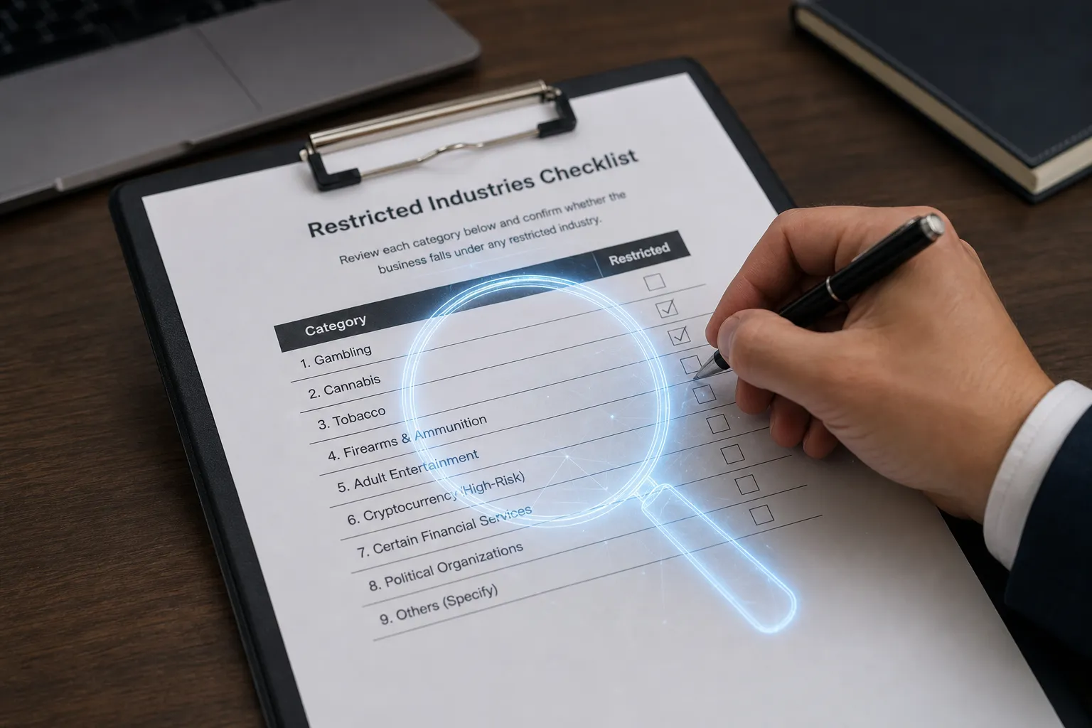 Lista Settori Alto Rischio per i Pagamenti | RoxPay